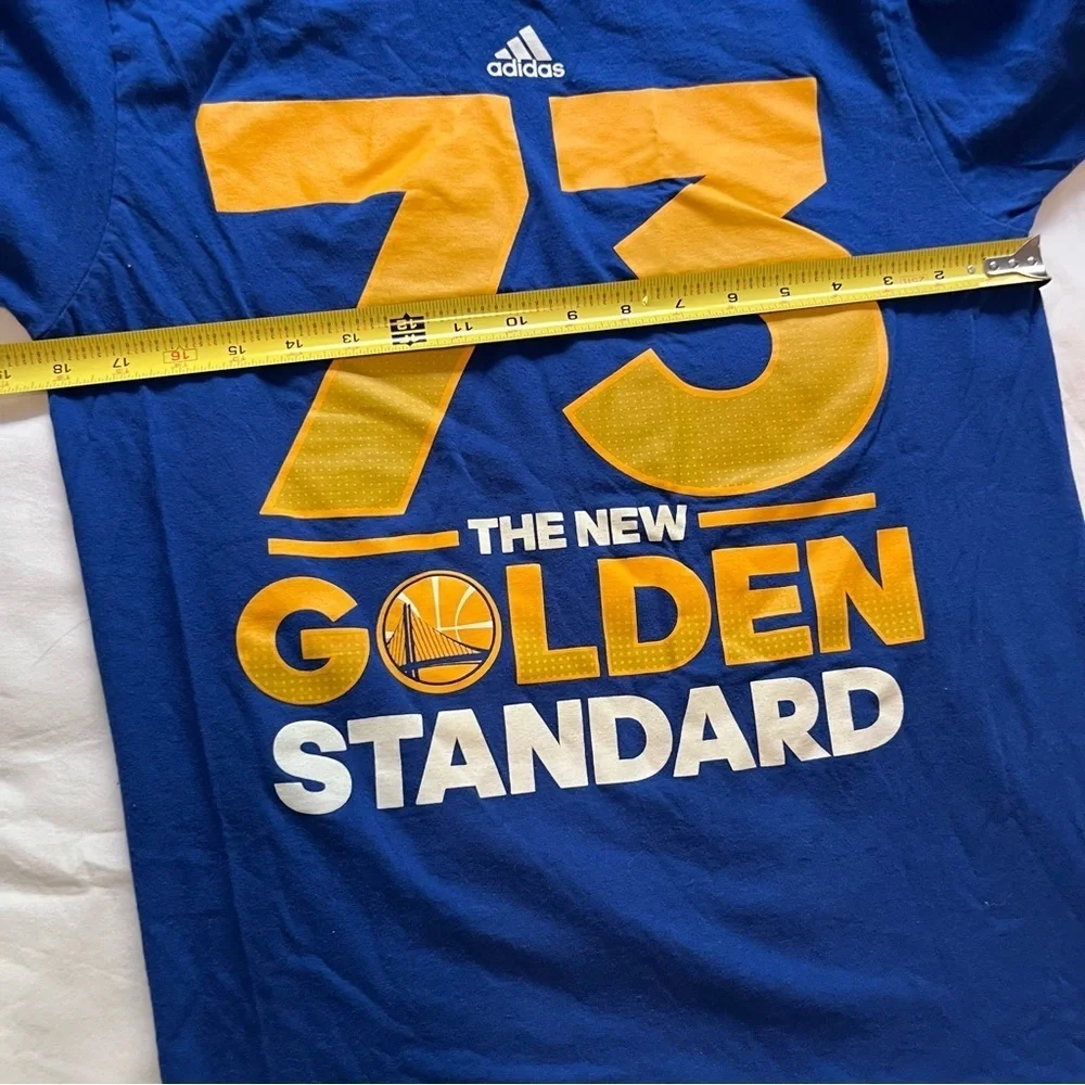 Golden State Warriors The New Golden Standard 73 Adidas Go To Tee Unisex Medium